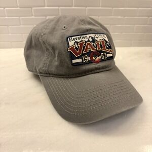 Vail Hat Cap Strap Back Colorado Ski Snow Embroidered Patch Dad Hat Grandpa 1962